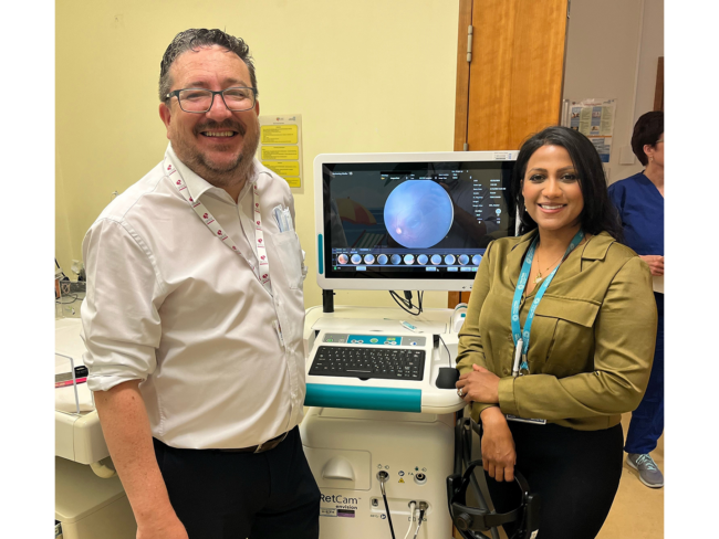 RetCam Envision gives Northwick Park NICU the Gold Standard